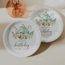 Search for tea party paper plates Girl birthday party