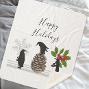 Search for holiday blankets White