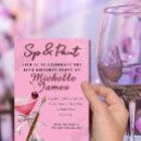 Search for paint and sip invitations Watercolor