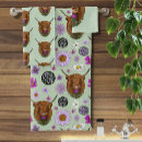 Search for highland cow bath towels Scottish