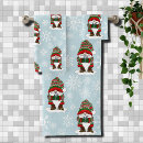 Search for gnome bath towels Red