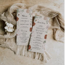 Search for template wedding programs Rustic