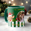 Search for reindeer mugs Santa