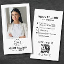 Search for vertical business cards Black and white