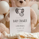 Search for cute elephant invitations Animal