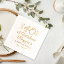 Search for happy 40 40th birthday napkins 40 and fabulous