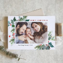 Search for gold foil christmas cards Botanical