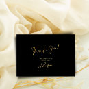 Search for black gold thank you cards Minimalist