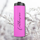 Search for pink and black travel mugs Typography