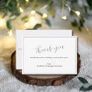 Search for black silver thank you cards Script