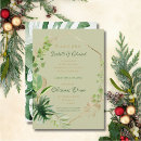 Search for tropical christmas invitations Gold
