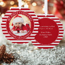 Search for red and white candy christmas tree decorations Modern