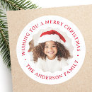 Search for kids christmas stickers White