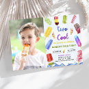 Search for popsicle party invitations Sweet celebration