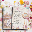 Search for circus 2nd birthday invitations Colourful