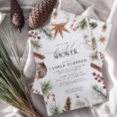 Search for rustic winter bridal shower invitations For her
