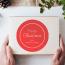Search for red merry christmas stickers Gold