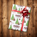 Search for red bird wrapping paper Red and white