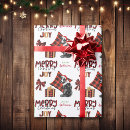 Search for australian shepherd christmas wrapping paper Pet