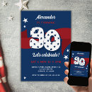 Search for mans 90th birthday invitations Retro