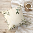 Search for olive branch cushions Rustic
