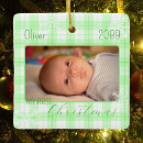 Search for baby boy first christmas tree decorations Snowflakes