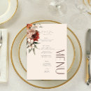 Search for boho menus Floral