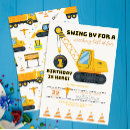 Search for construction crane invitations Party