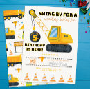 Search for crane birthday invitations Yellow
