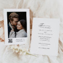 Search for traditional wedding invitations Black white