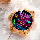Search for neon glow birthday party stickers Glowing