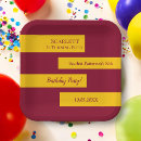 Search for burgundy and gold plates Simple
