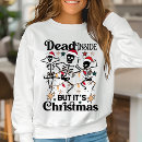 Search for dead inside clothing Santa