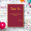 Search for burgundy thank you cards Elegant
