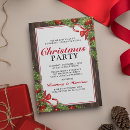 Search for tree lights christmas invitations Rustic