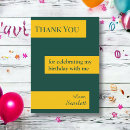 Search for 50th birthday thank you cards Stylish