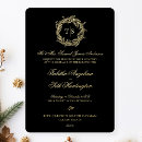 Search for formal silver black and gold invitations Classic