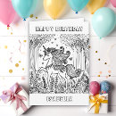 Search for fairytale birthday cards Unicorn