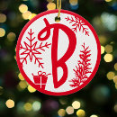 Search for letter b christmas tree decorations Cute