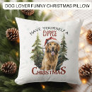 Search for funny christmas dog cushions Winter