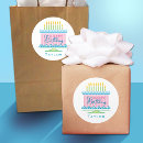 Search for birthday name stickers Script