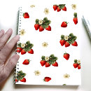 Search for strawberry fruit notebooks Pretty