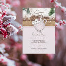 Search for hot chocolate invitations Rustic