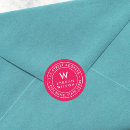 Search for monogram address stickers White