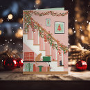 Search for home christmas cards Illustration