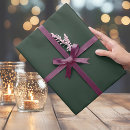 Search for plain dark green wrapping paper Classic