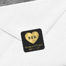Search for gold heart wedding stickers Elegant