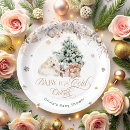 Search for pink snowflake plates Elegant modern