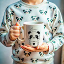 Search for black and white panda mugs Animal