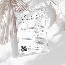 Search for sign wedding enclosure cards Elegant calligraphy